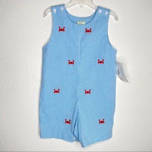 K & L crab embroidered jumpsuit
